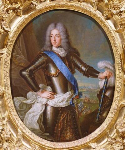 Retrato de Louis Henri de Bourbon, Príncipe de Condé de Robert Tournieres